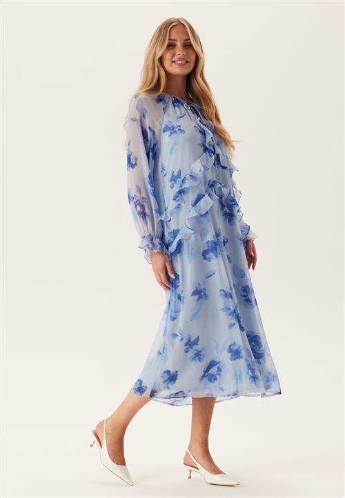 Pieces Pcclara Ls Long V-neck Dress