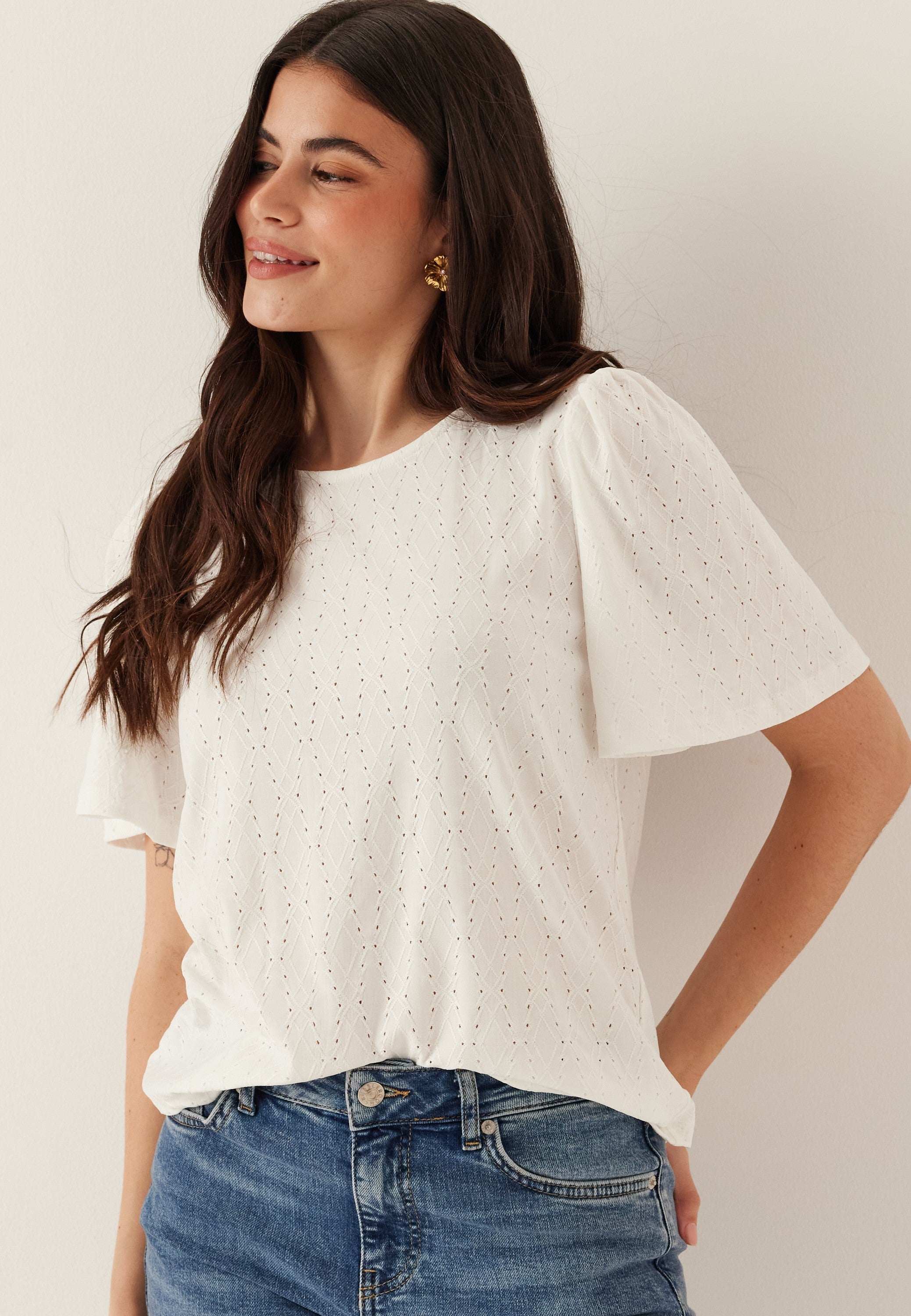 VILA Vibelli O-neck S/S TOP