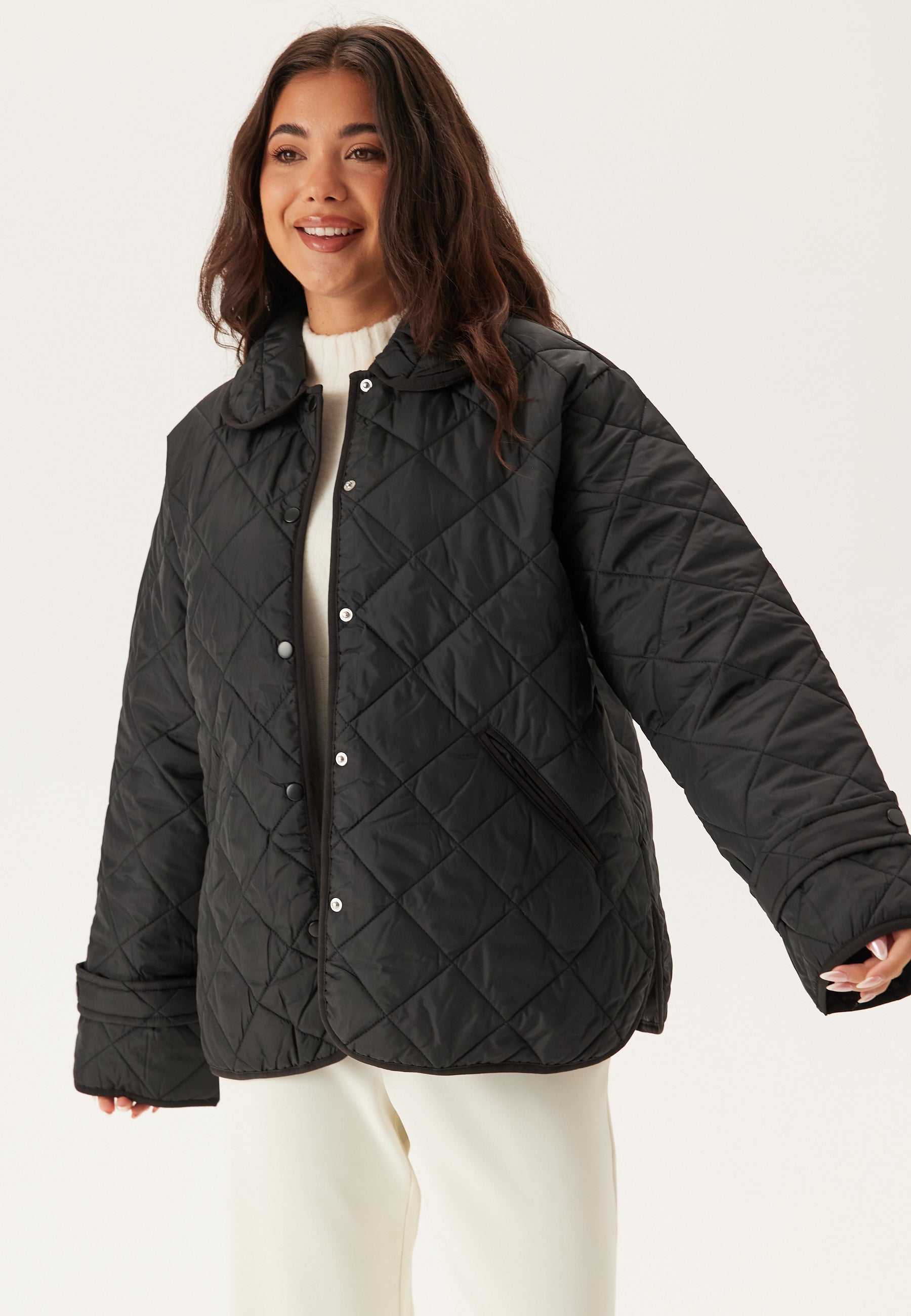 Pieces Pcemily Short Quilted Jacket