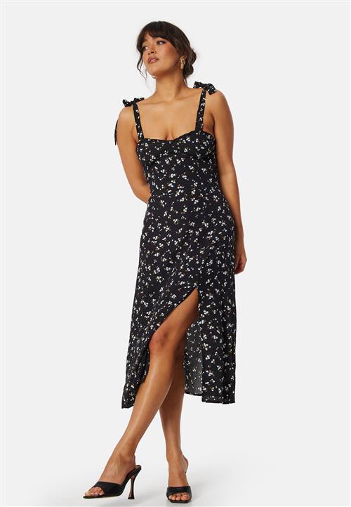 TOMMY JEANS Midi Floral Ruffle Dress