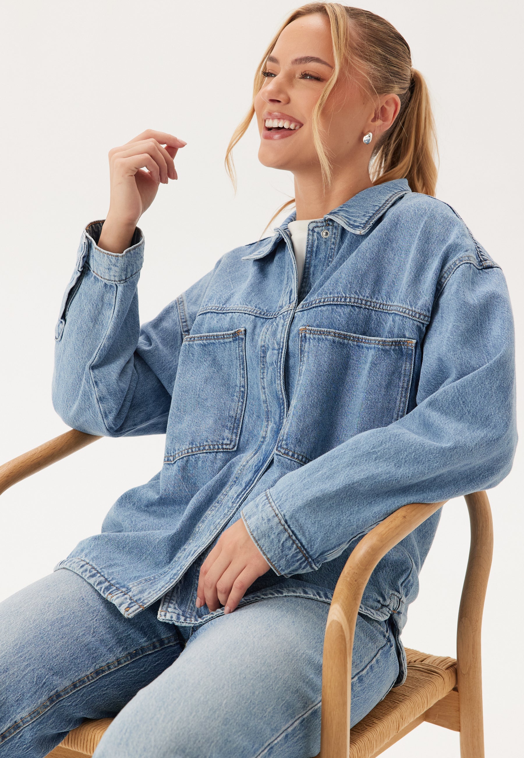 ONLY Onlemmie L/S SHIRT MB DNM  SHI