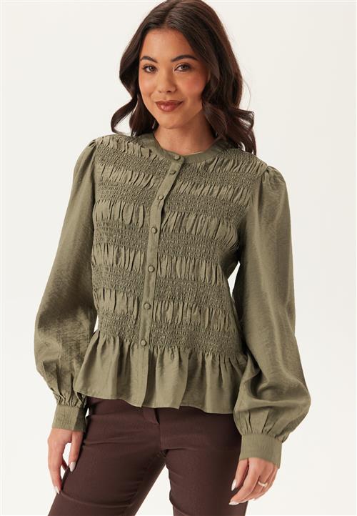 Happy Holly Smock Blouse