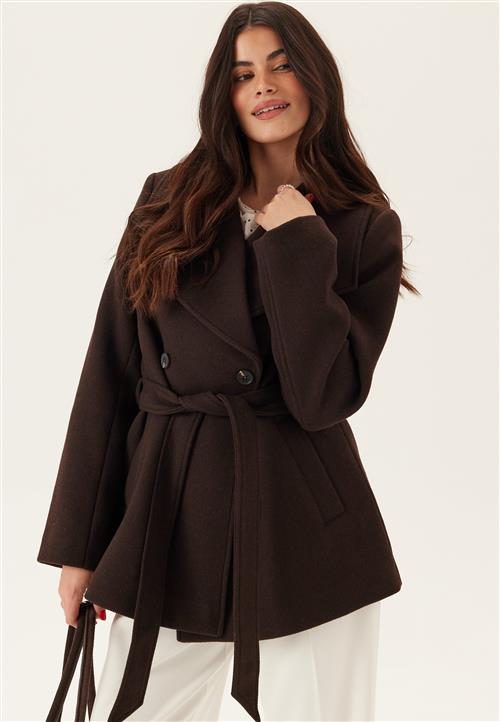 BUBBLEROOM Short Wool Blend Coat
