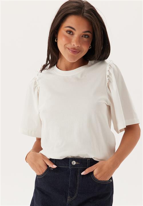 SELECTED Slfpenelope 2/4 RUFFLE TEE NOO