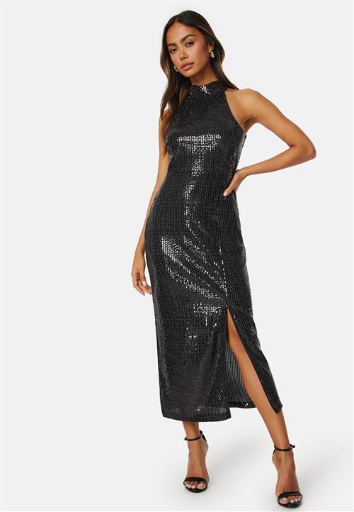 YAS Darkness SL Halterneck Dress