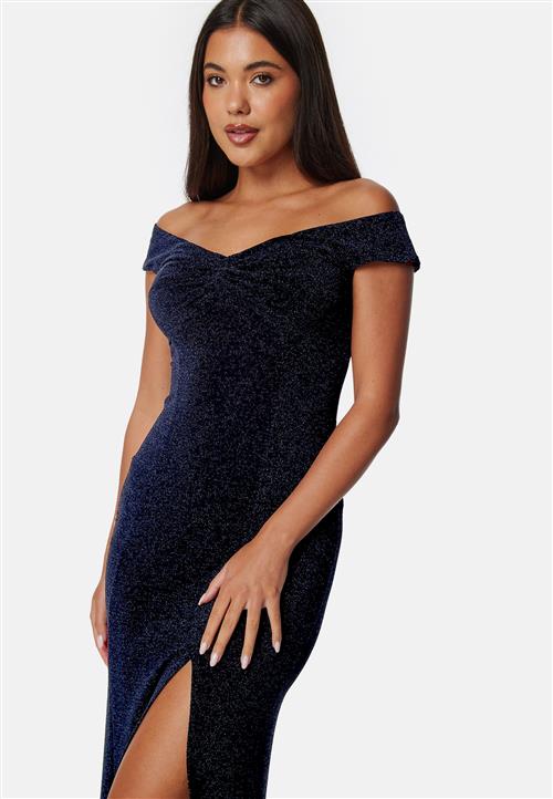 Bubbleroom Occasion Sparkling Twist Off Shoulder