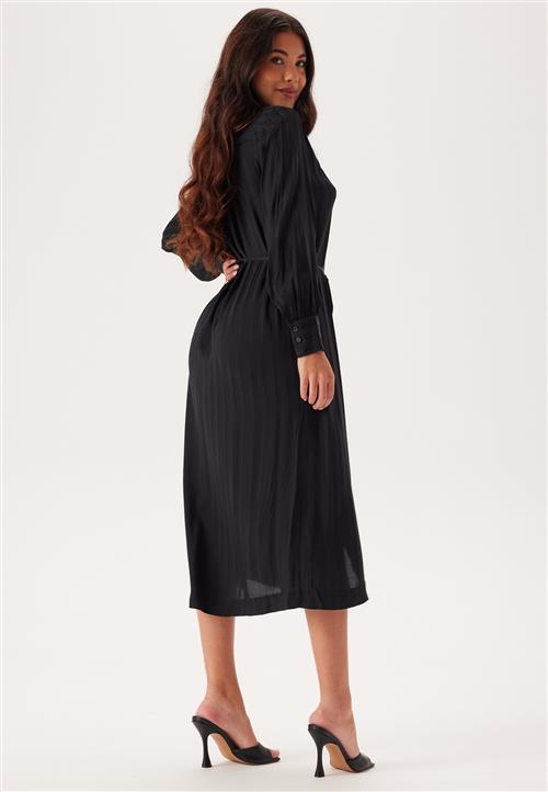 GANT Relaxed Satin Stripe Shirt Dress