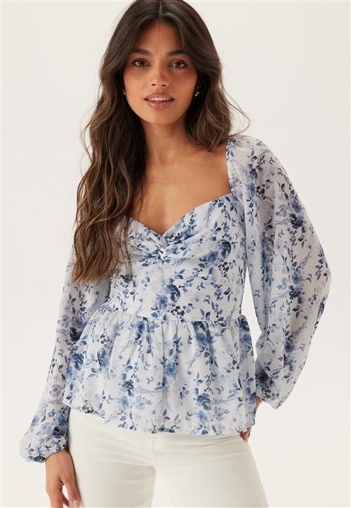 BUBBLEROOM Twist Detail Blouse