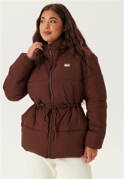 TOMMY JEANS Tjw Hooded Midi Puffer Jacket