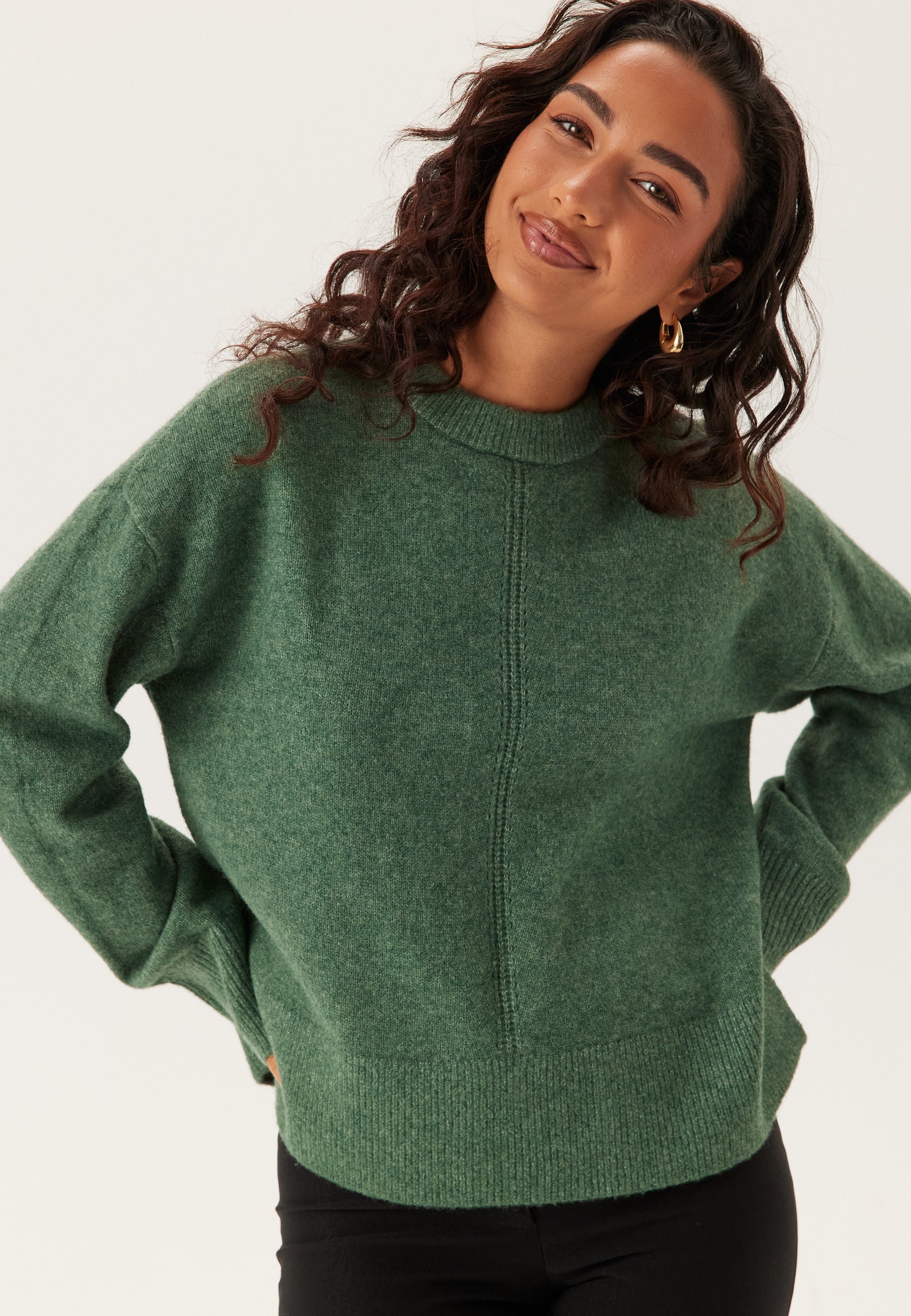 Object Collectors Item Objjuno L/S LO O-NECK KNIT LO
