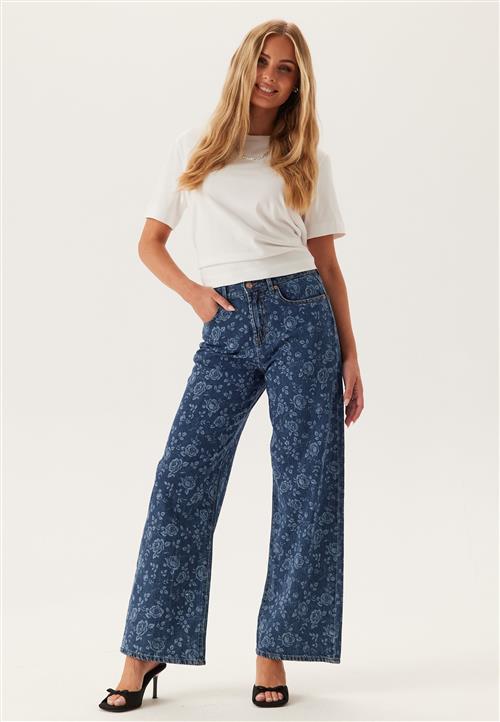 ONLY Onlhope Ex Hw Wide Rose Aop