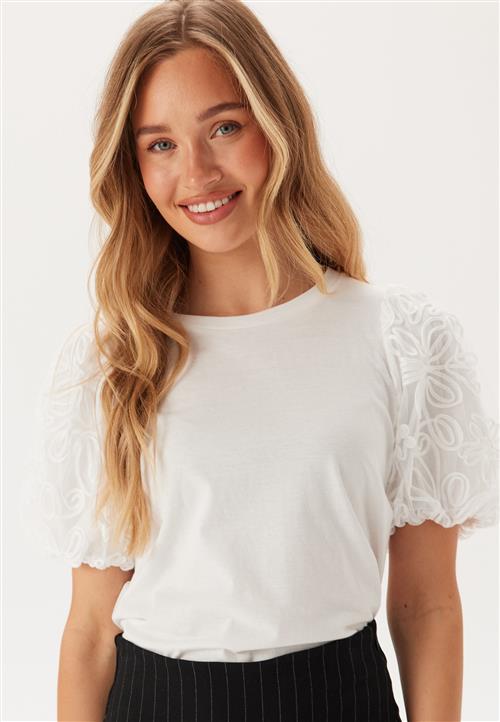 VILA Visimonia O-neck S/S TOP TOP T