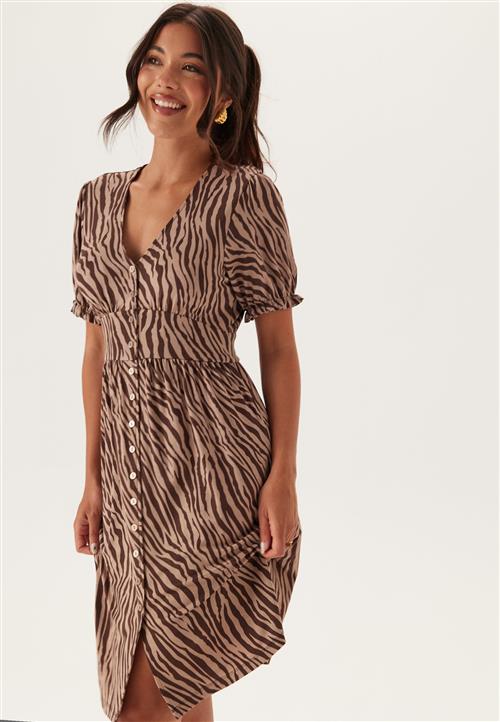 BUBBLEROOM Soft Short Button Dress