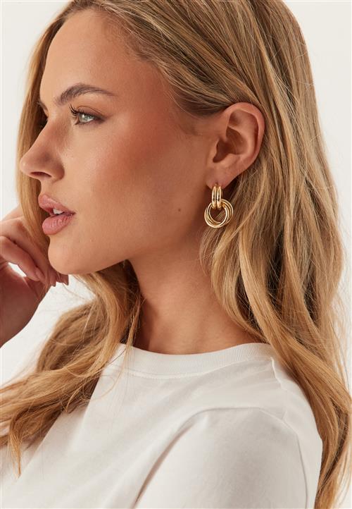 Pilgrim Agni Earrings Gold-plated