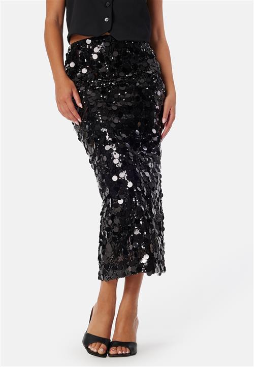Bubbleroom Occasion Sequin Ankle Skirt