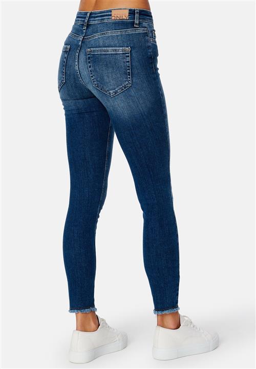 ONLY Onlblush Mid Ankle Raw Denim