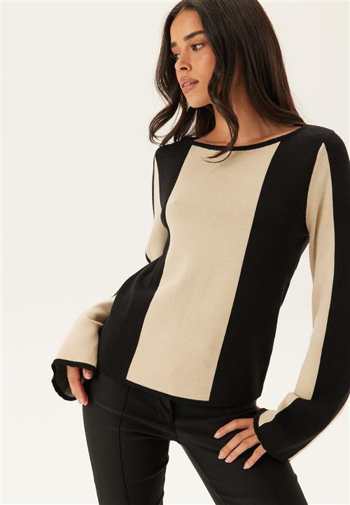 BUBBLEROOM Block Knitted Sweater