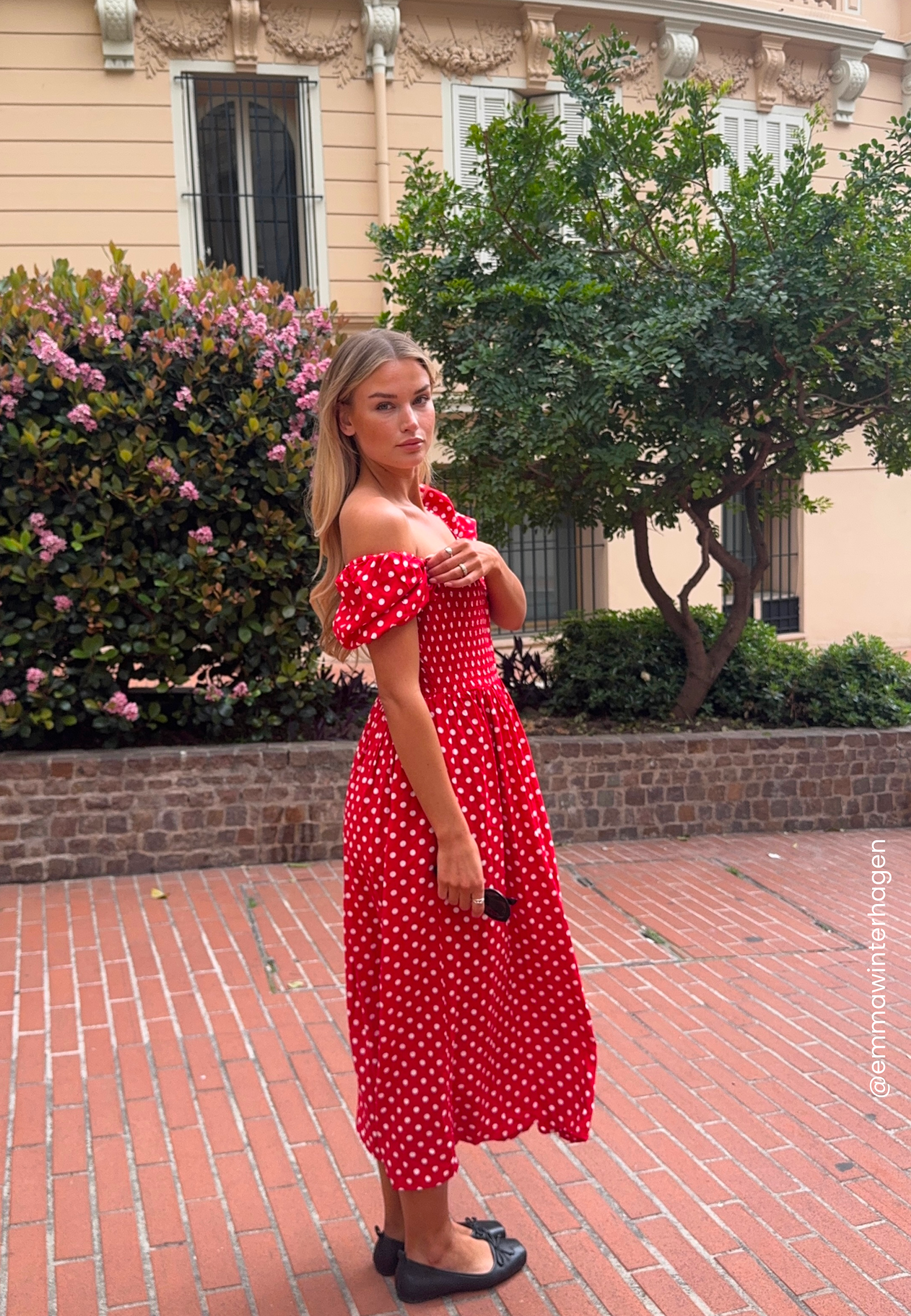 BUBBLEROOM Smock Viscose Dress