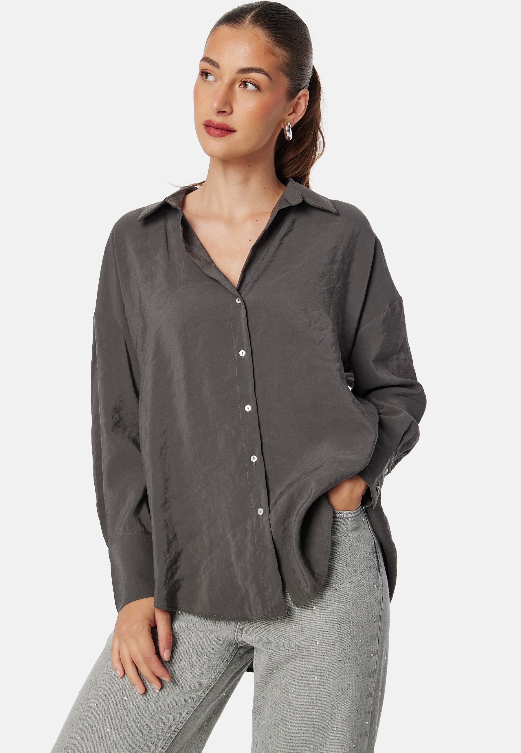 ONLY Onlzazima L/S Loose Shirt