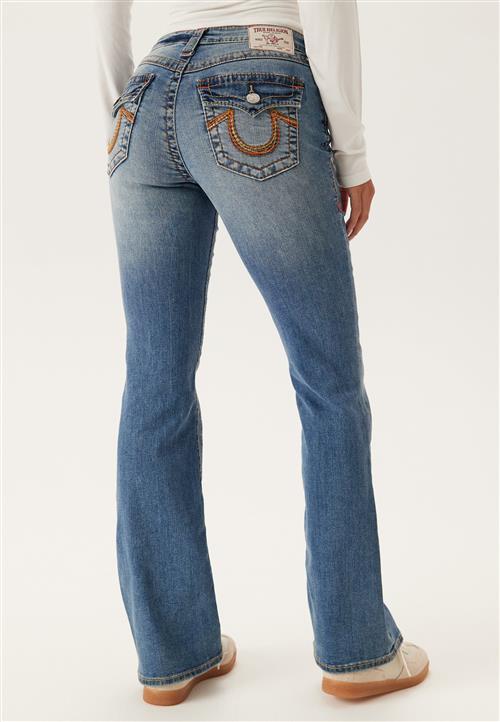 True Religion Rainbow Pkt Becca Mr Bootcut Big T