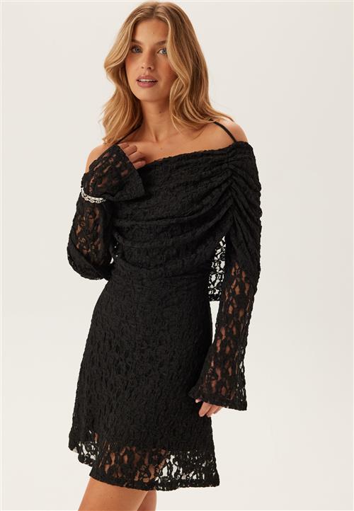 BUBBLEROOM Drapy Lace Dress