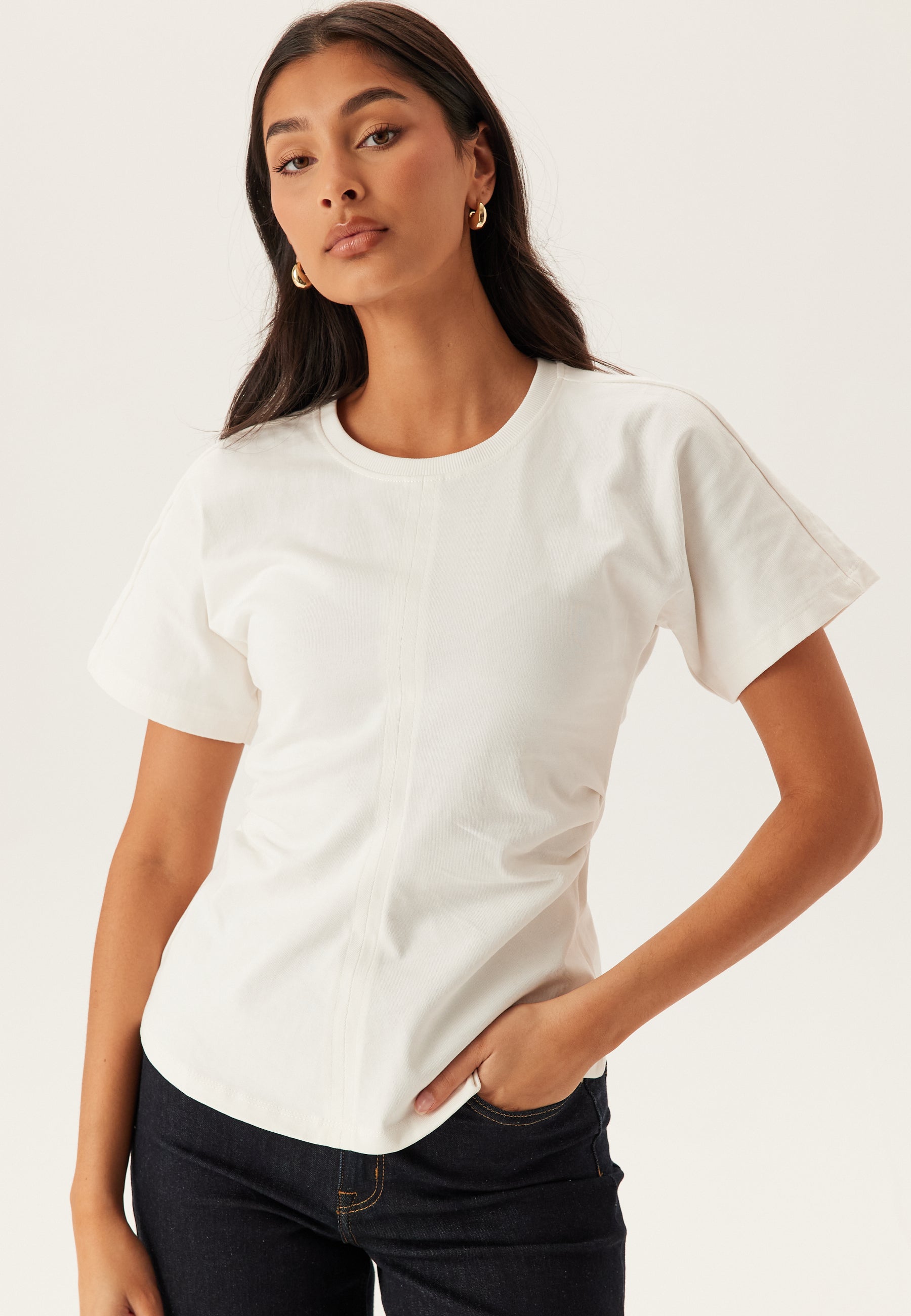 ONLY Onlmarie Life S/S RUCHING TOP