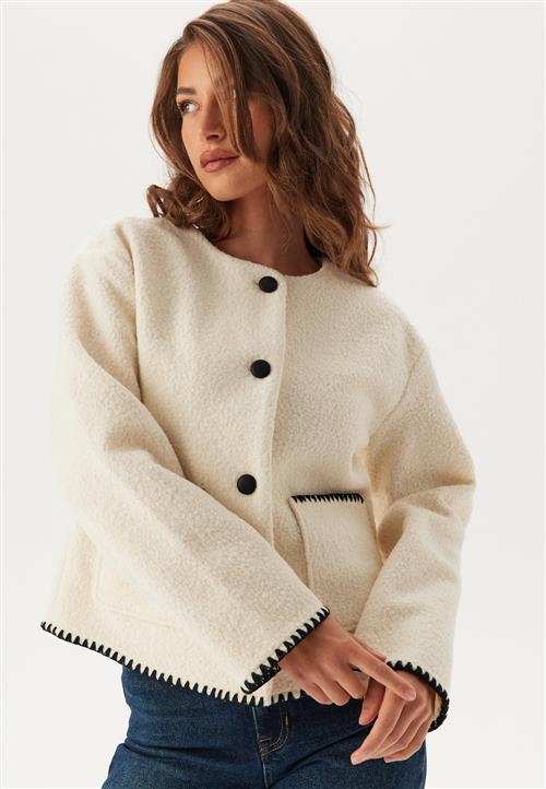 VILA Vikaya L/S SHORT TEDDY JACKET