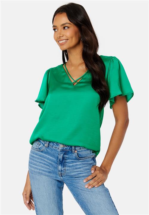 ONLY Jane SS V-Neck Top