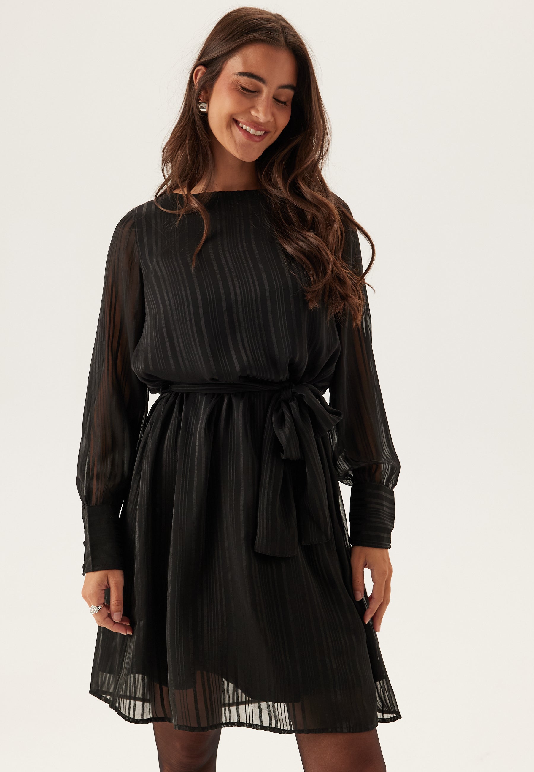VERO MODA Vmgedna L/S ABK DRESS WVN ABK