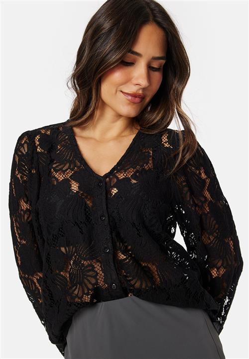 VERO MODA Vmgabena L/S Lace Shirt
