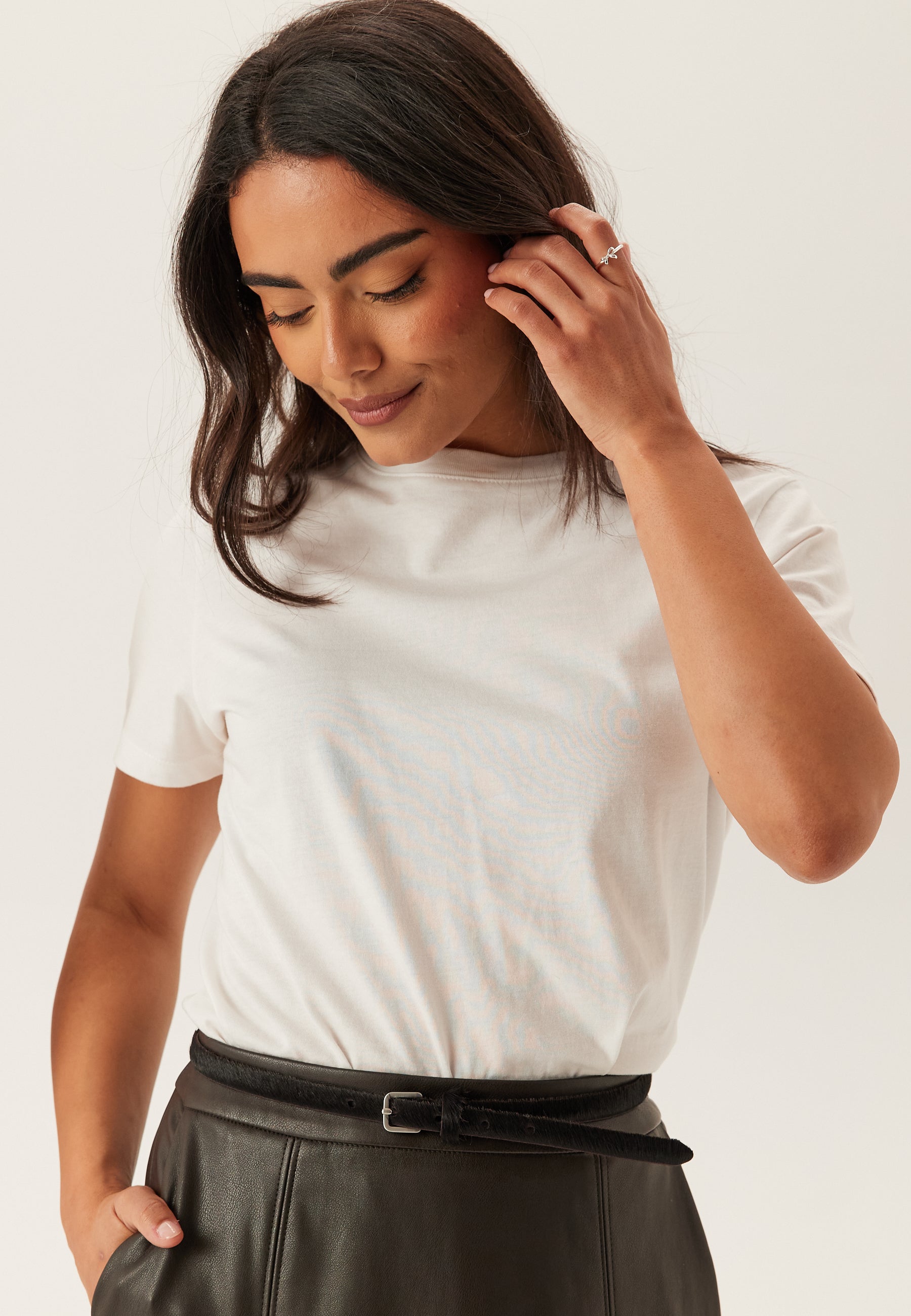 SELECTED Slfcaroline Slim Cow Belt