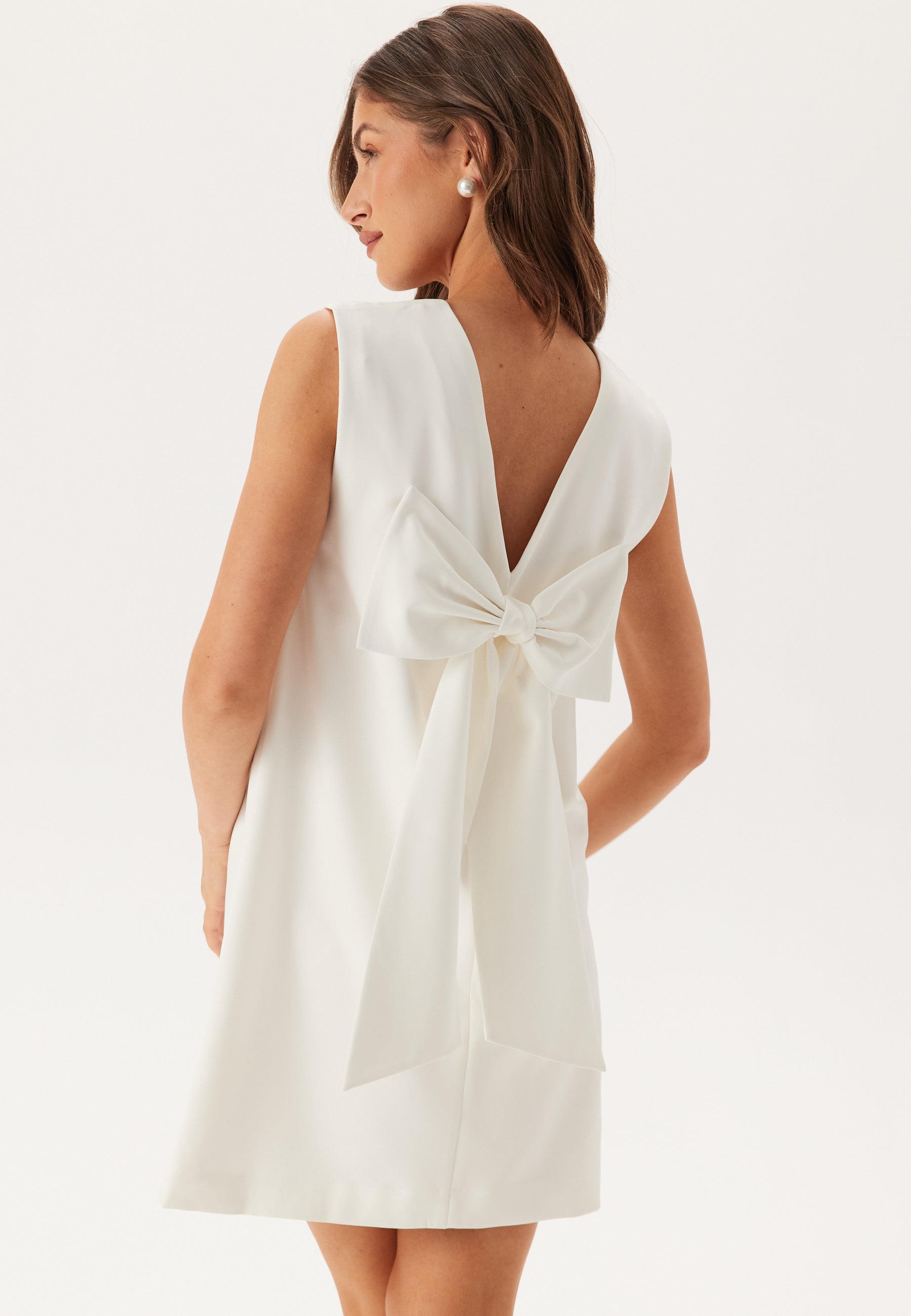 VILA Vigery O-neck S/L SHORT DRESS