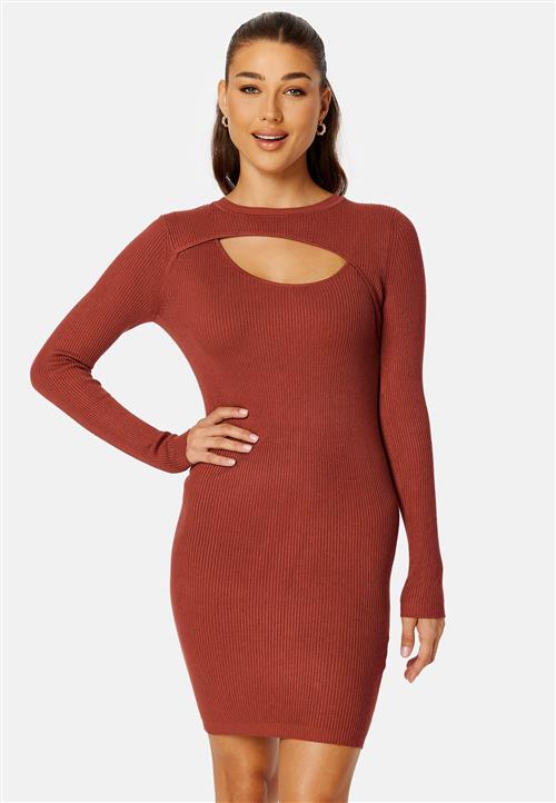 ONLY Liza L/S Peek-A-Boo Dress