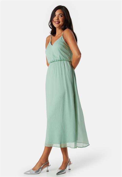 VILA Visiantha strap midi dress