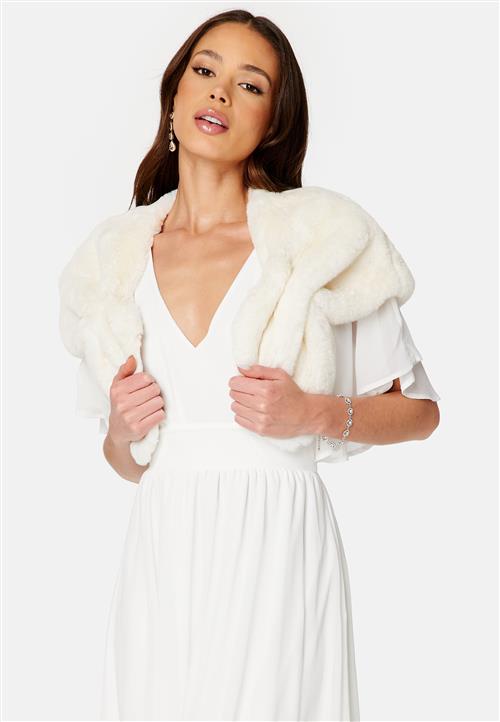 Bubbleroom Occasion Margot Faux Fur Cover Up