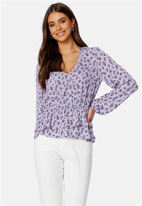 Happy Holly Serene wrap blouse