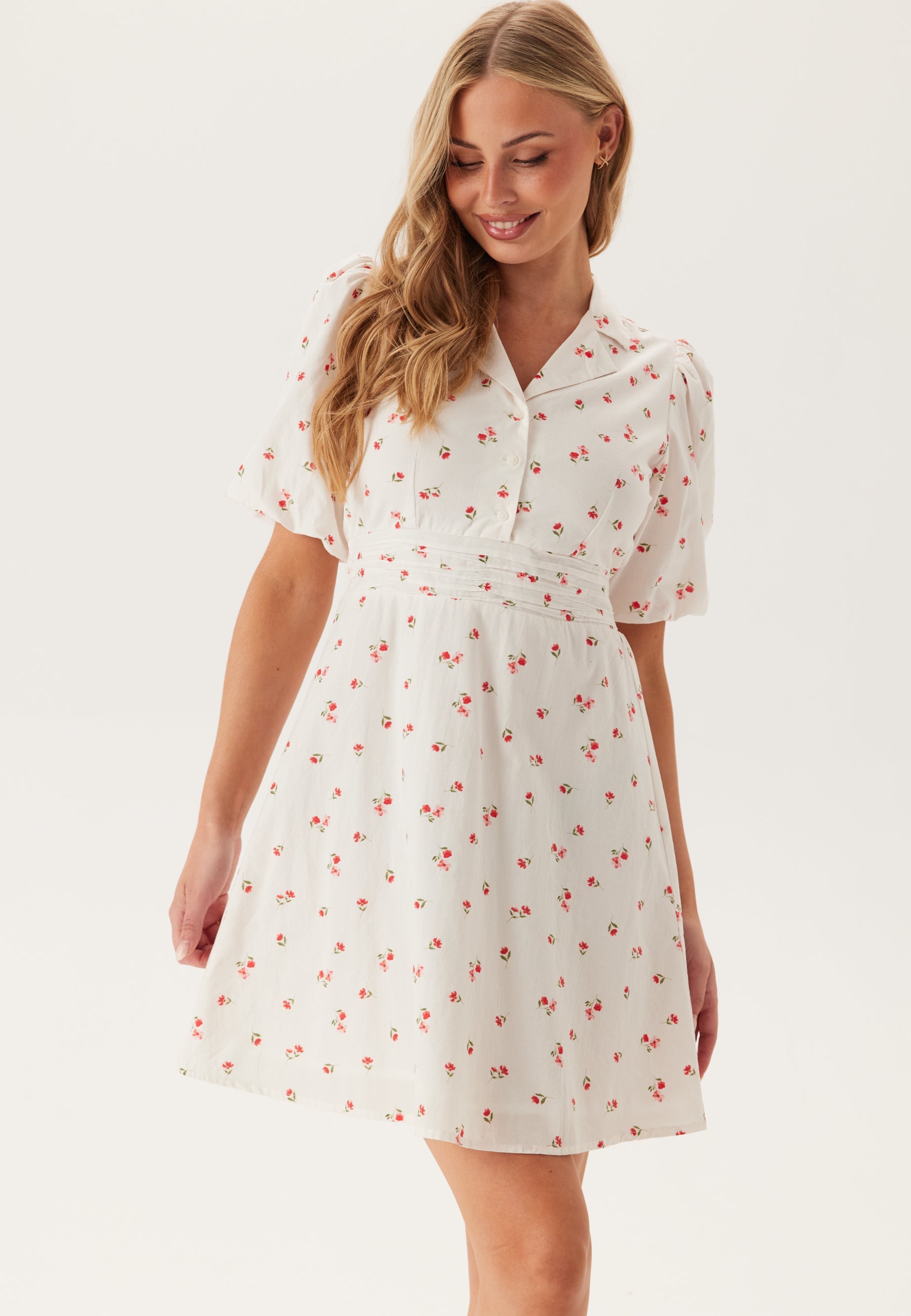 VILA Vicille Ann V-neck 2/4 SHORT D