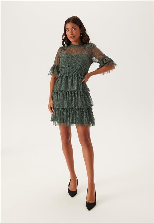 BUBBLEROOM Frill Lace Dress