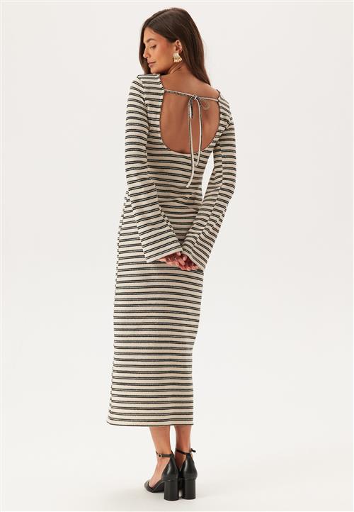 BUBBLEROOM Striped Maxi Dress