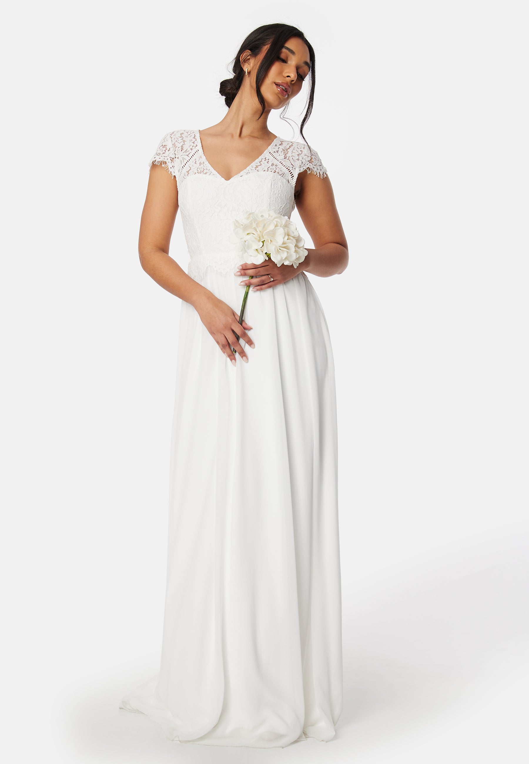 Bubbleroom Occasion Open Back Lace Gown