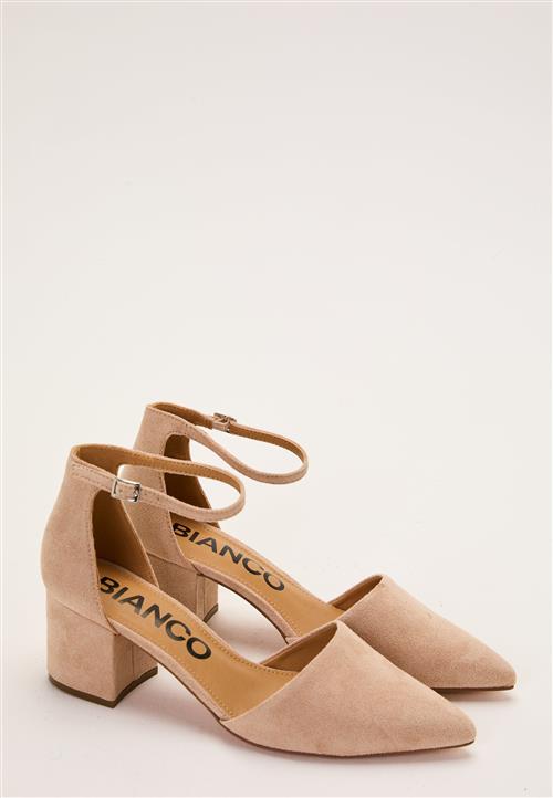 Bianco Biadevived Pump Micro Suede