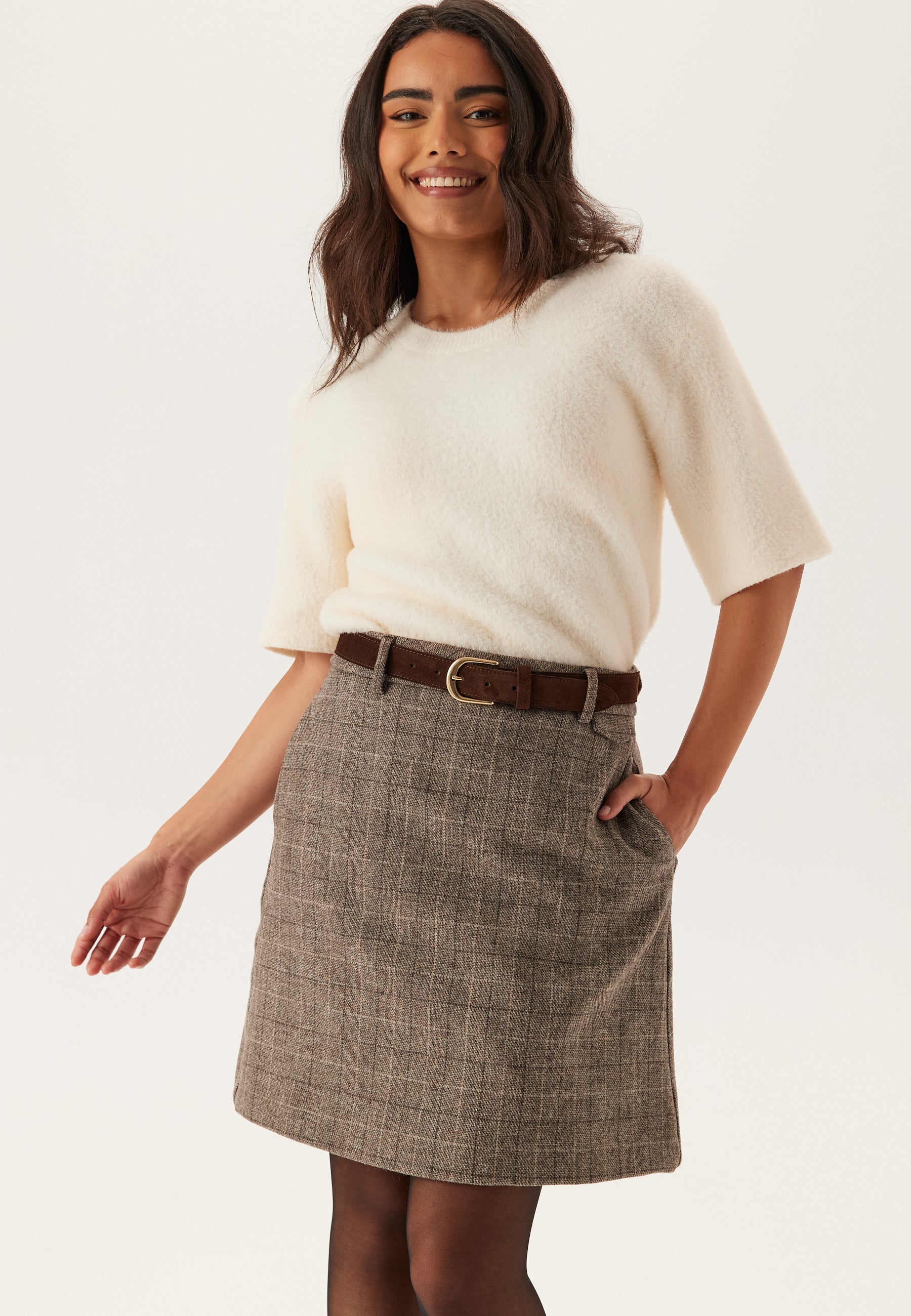 SELECTED Slfsille Ula Short Hw Skirt