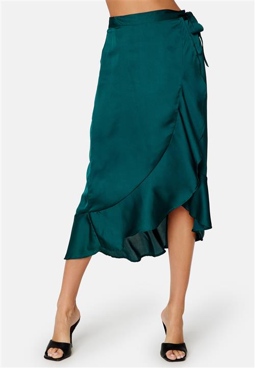 BUBBLEROOM Villima satin skirt