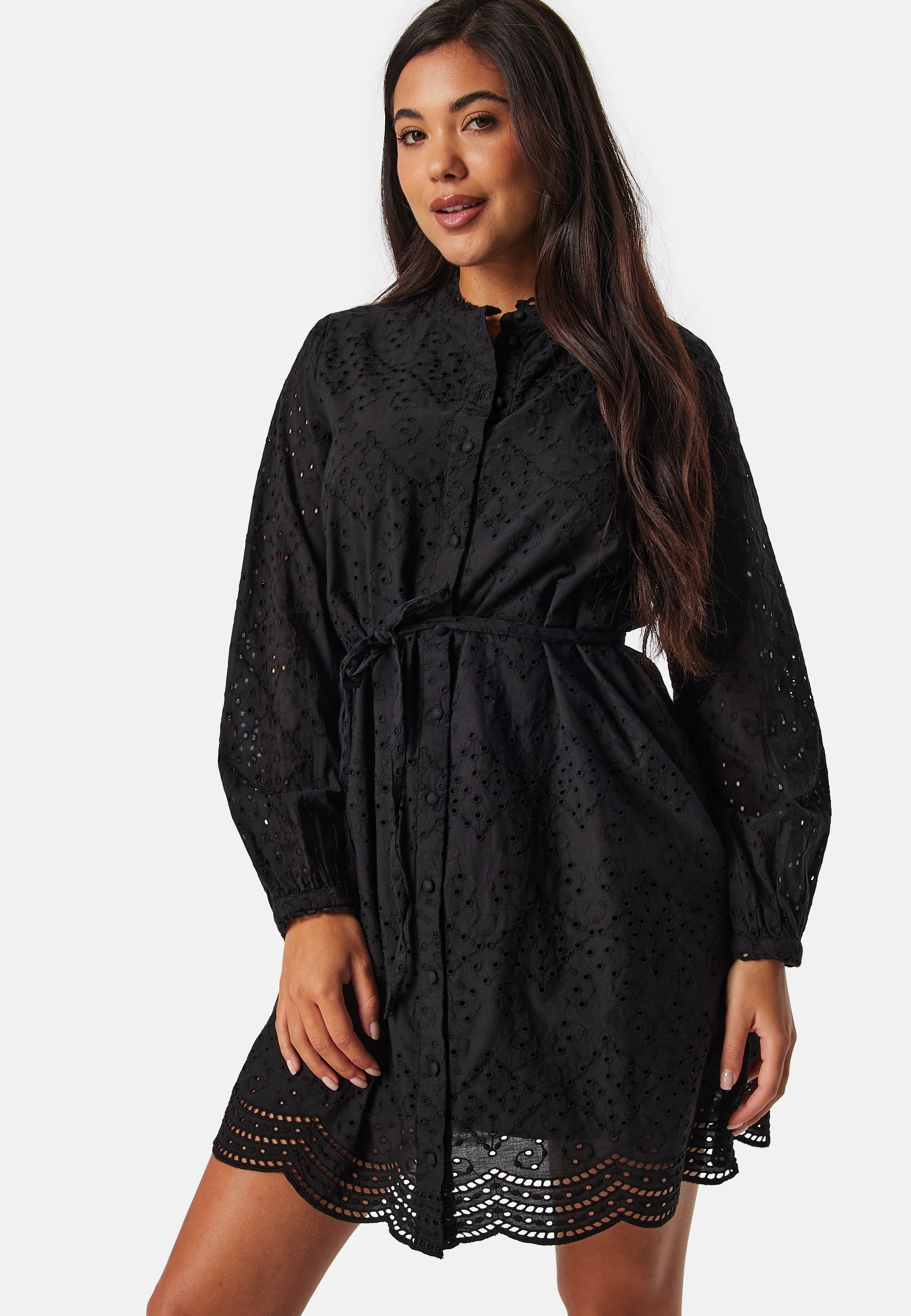 SELECTED SlfTatiana Short Embr Dress