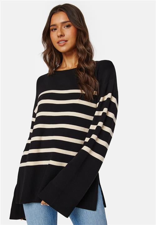 BUBBLEROOM Oversized Striped Knitted