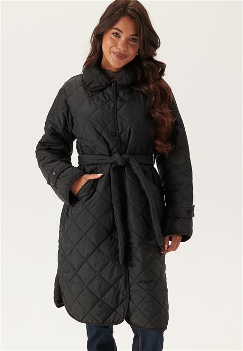 Pieces Pcemily Long Quilted Jacket