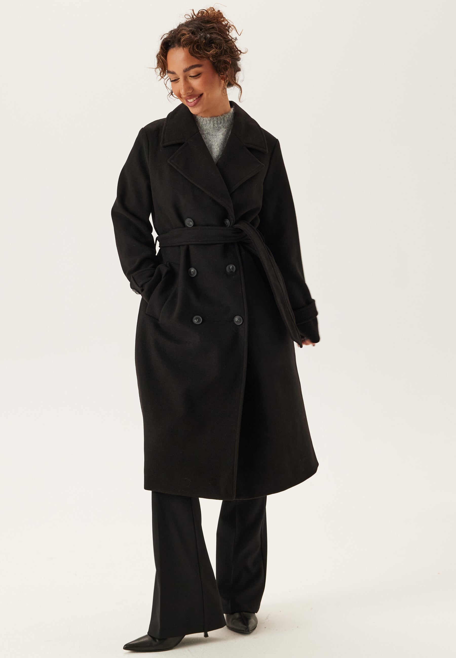VERO MODA Vmfortunevega Long Trenchcoat