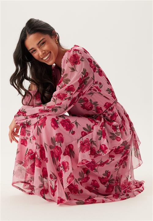 Happy Holly Frill Dress