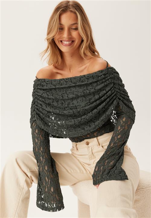 BUBBLEROOM Drapy Lace Top