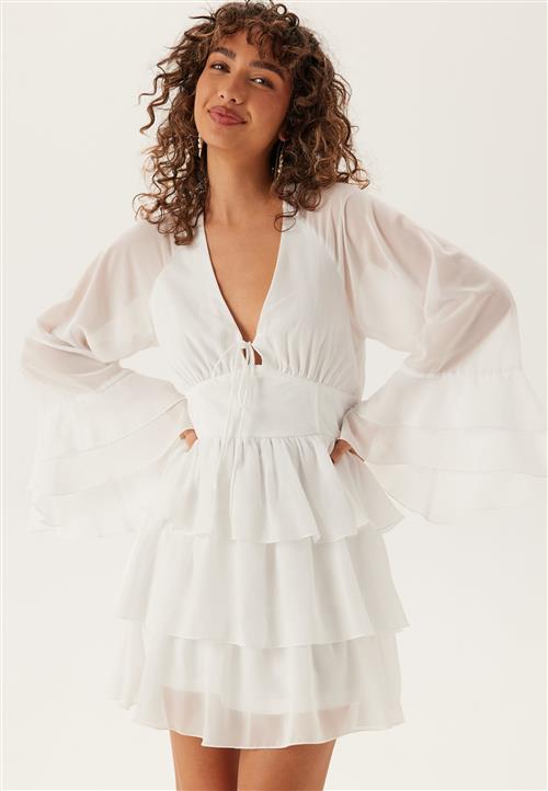 Bubbleroom Occasion Triple Flounce Short Dress